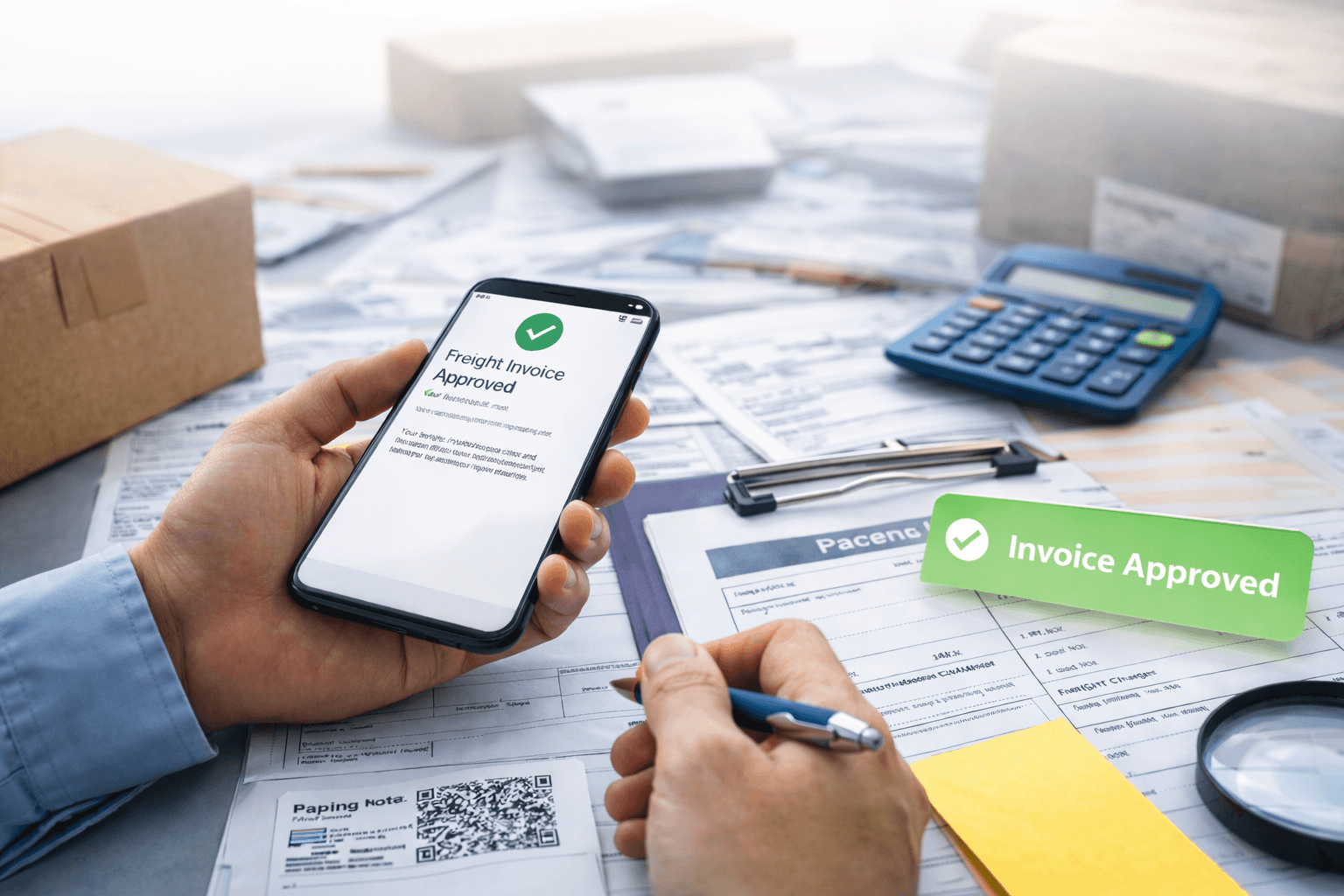 Freight document follow-up
